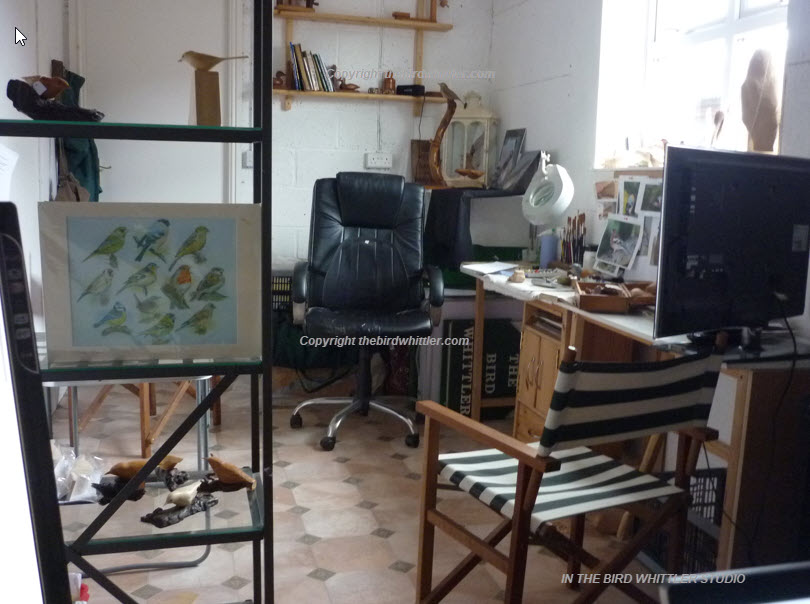 The Bird Whittler Studio.