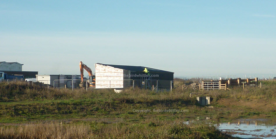 New ranger’s building being constructed.