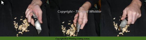 Whittling Action